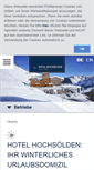 Mobile Screenshot of hotelhochsoelden.at